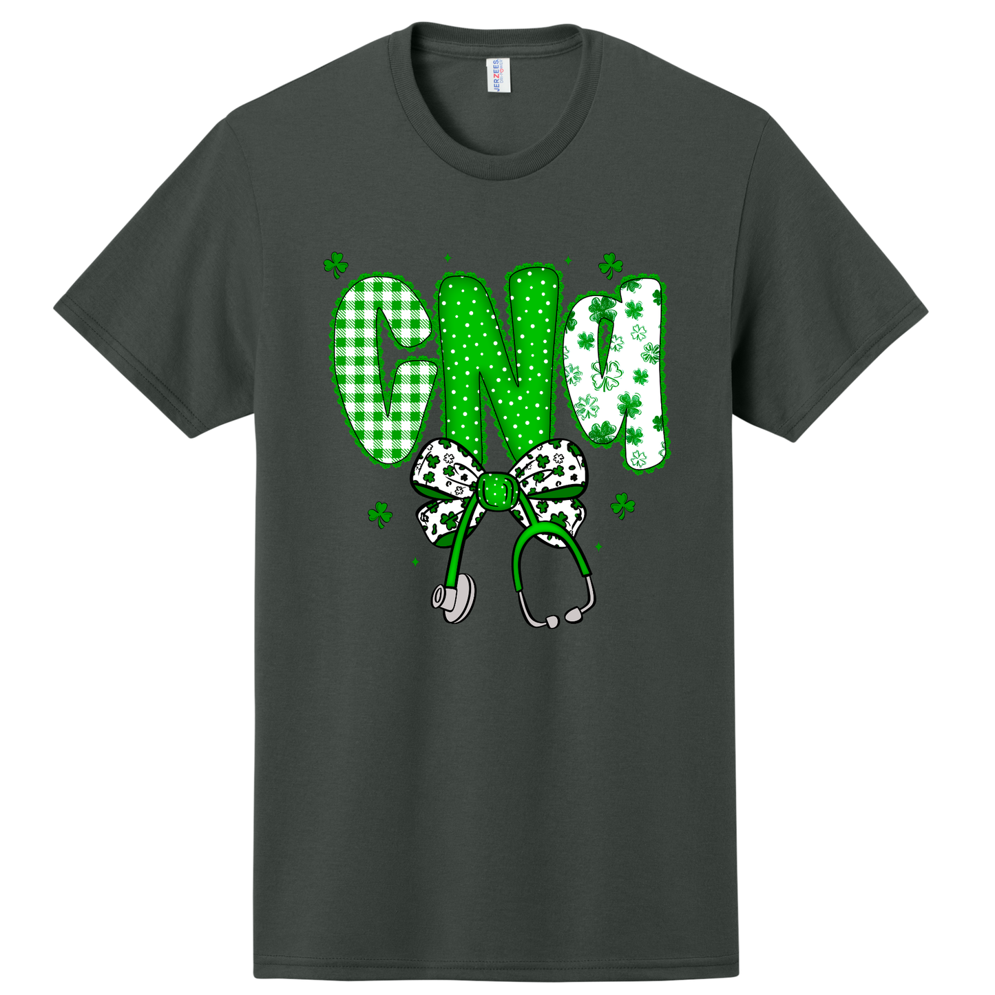 CNA Coquette St Patty's Day Tee