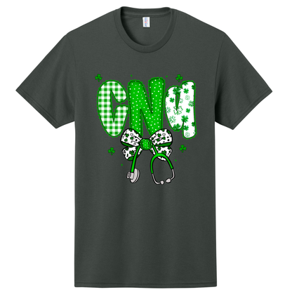 CNA Coquette St Patty's Day Tee
