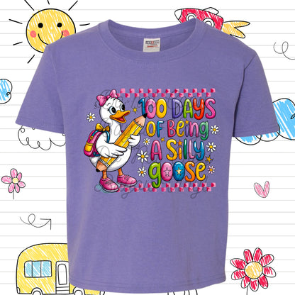 100 Days of Being a Silly Goose Tee