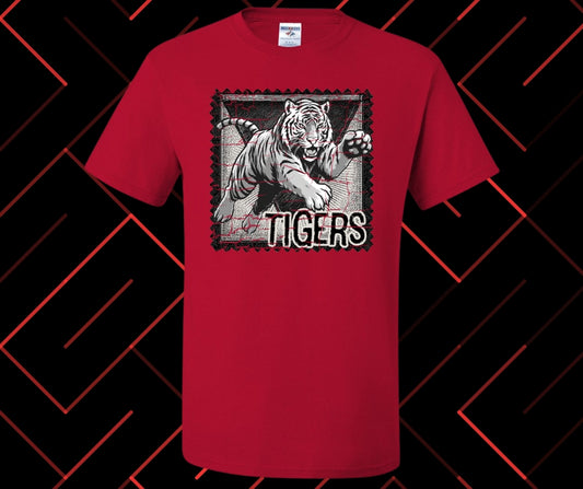 Tiger Stamp Graphic Tee & Sweatshirt