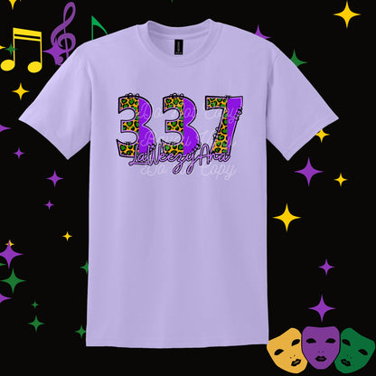 Leopard 337 LaWeezyAna Mardi Tee
