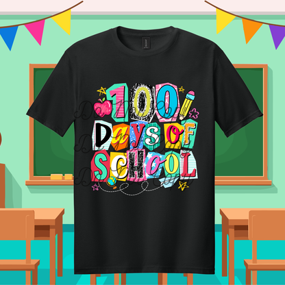 100 Days of School Fun Element Tee