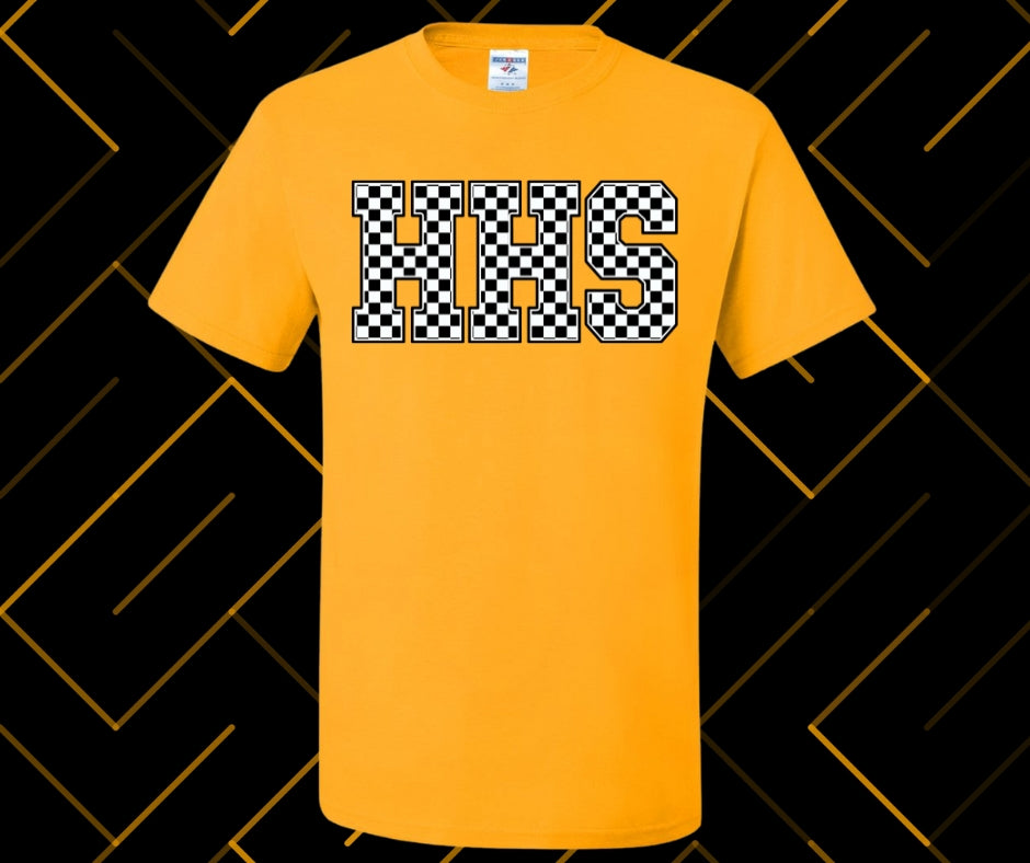 HHS (Hornbeck) Checker Graphic Tee