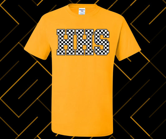 HHS (Hornbeck) Checker Graphic Tee