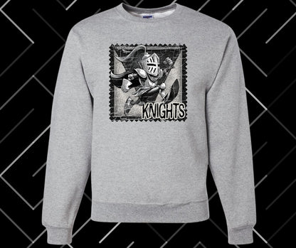 Knights Stamp Graphic Tee & Sweatshirt