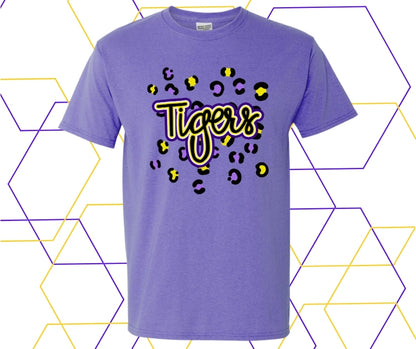 Tigers Leopard Spot Graphic Tee
