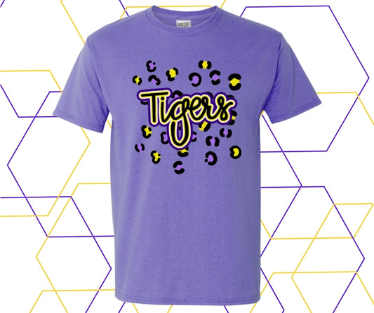Tigers Leopard Spot Graphic Tee