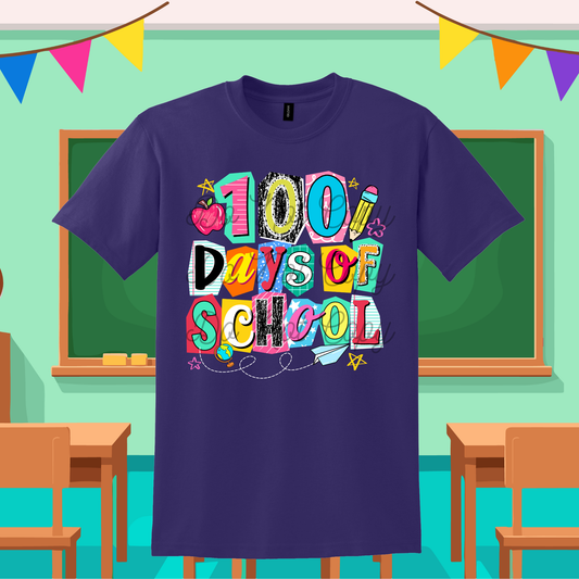 100 Days of School Fun Element Tee