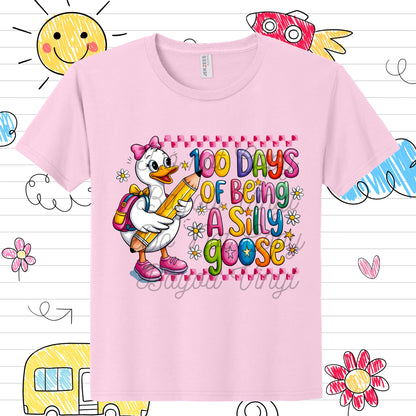 100 Days of Being a Silly Goose Tee
