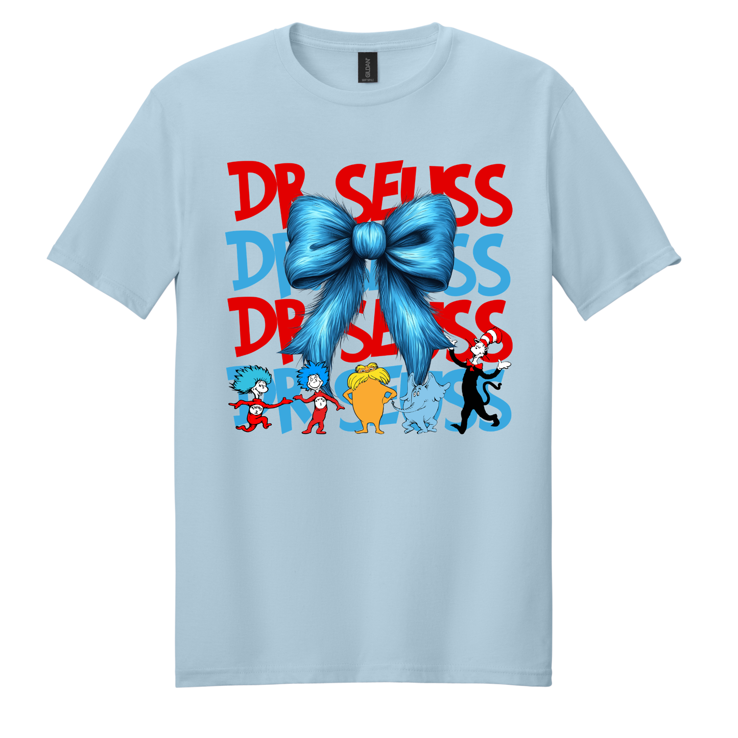 Dr Suess Coquette Furry Bow Tee