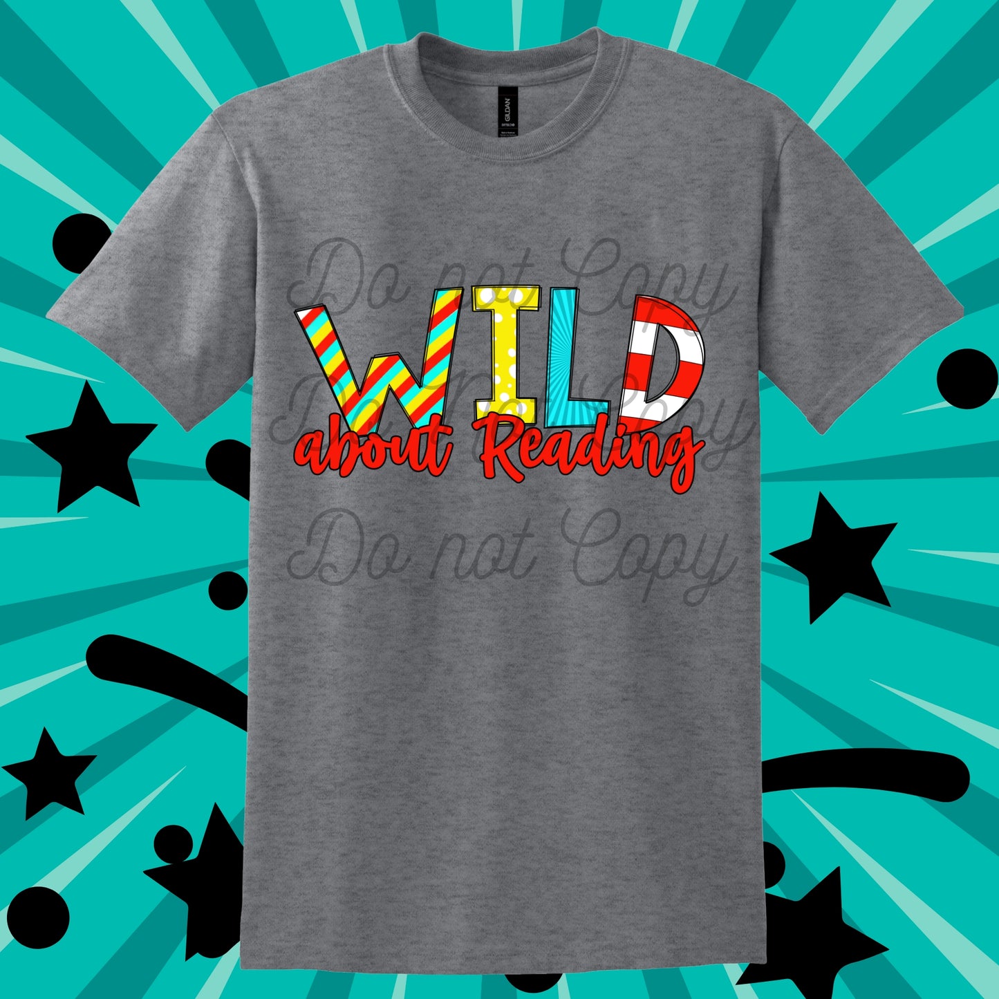 Wild About Reading Tee