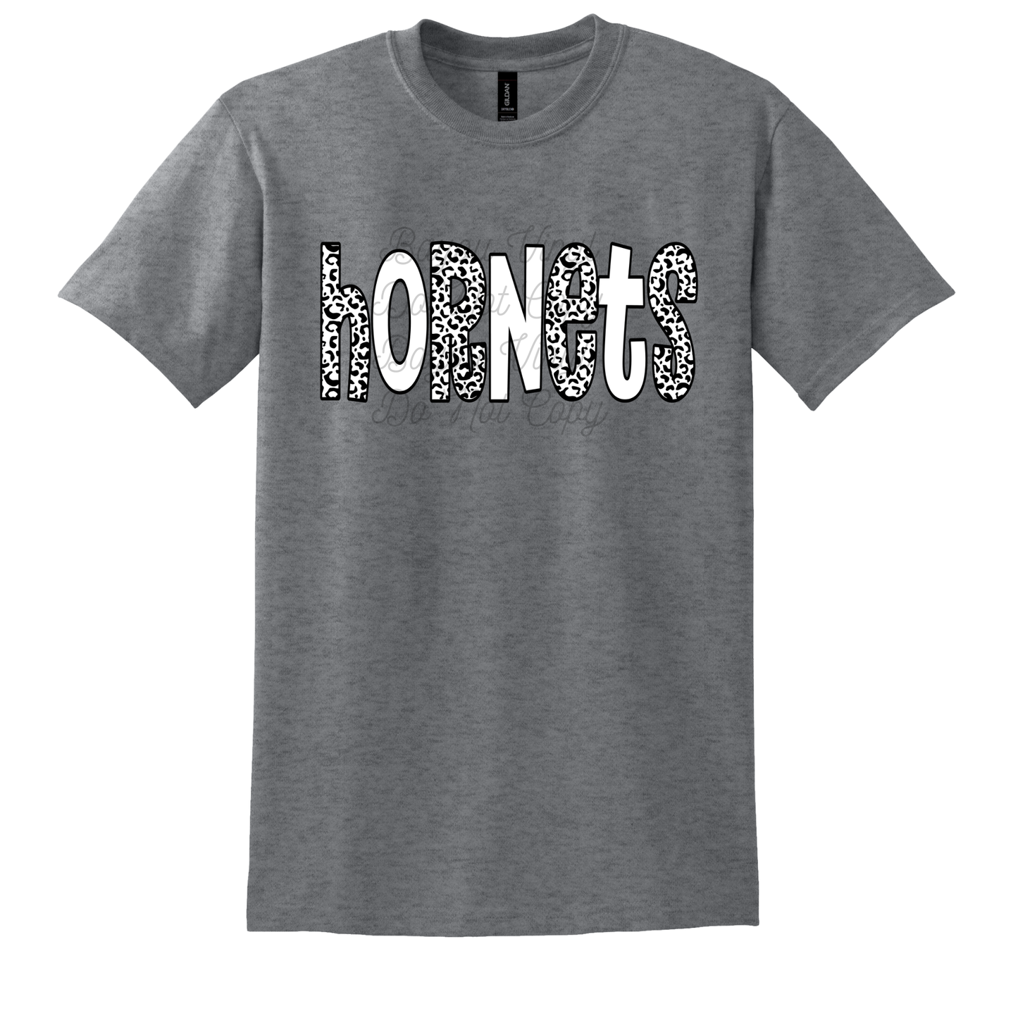 Hornets Leopard Doodle Tee