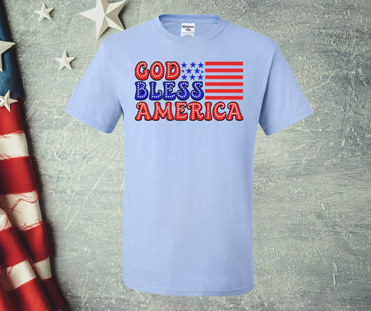 God Bless America Graphic Tee
