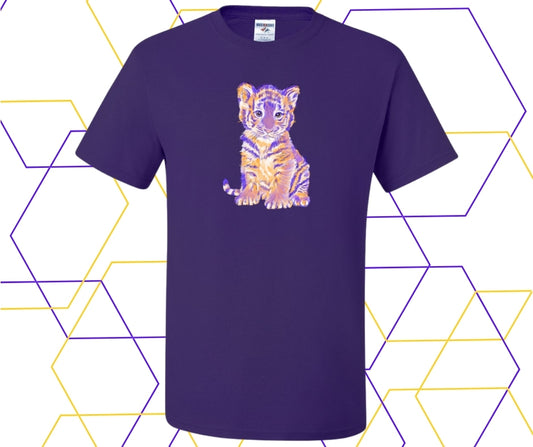 Pastel Tiger Cub Graphic Tee