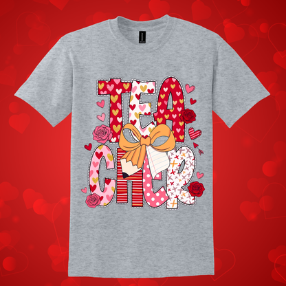 Teachers Coquette Valentine's Tee