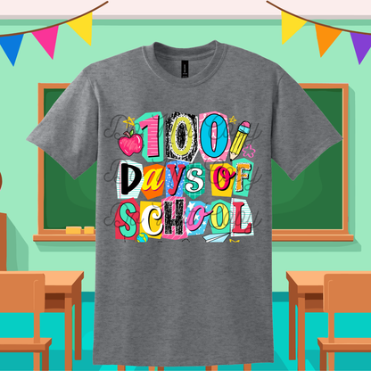 100 Days of School Fun Element Tee