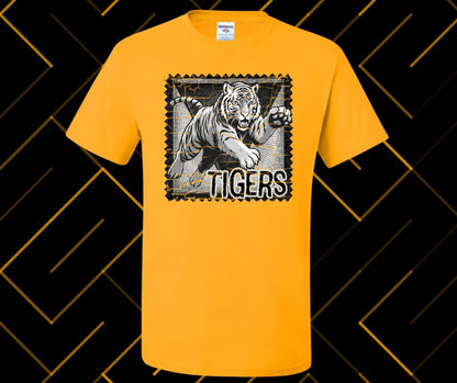 Tiger Stamp Graphic Tee & Sweatshirt