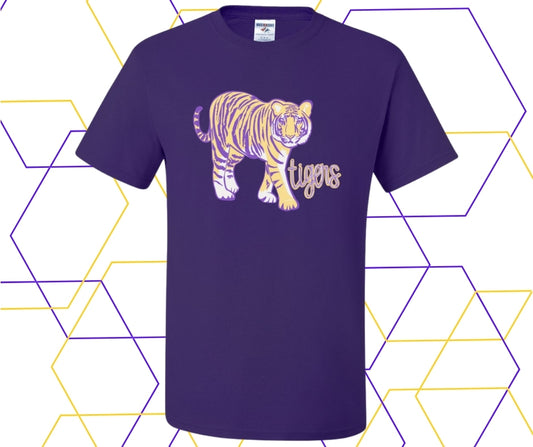 Pastel Tiger Graphic Tee