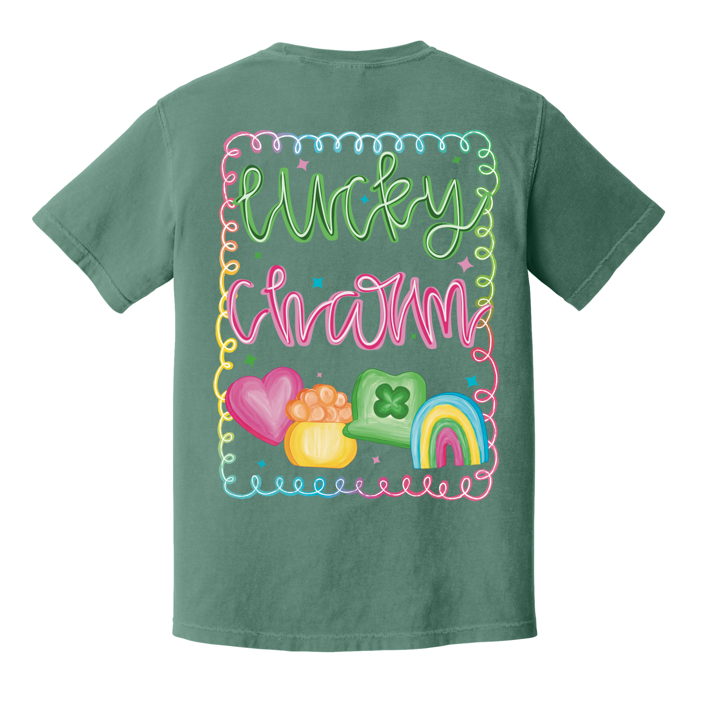 Lucky Charm Front and Back Tee