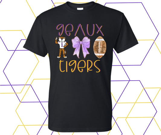 Geaux Tigers Football Graphic Tee