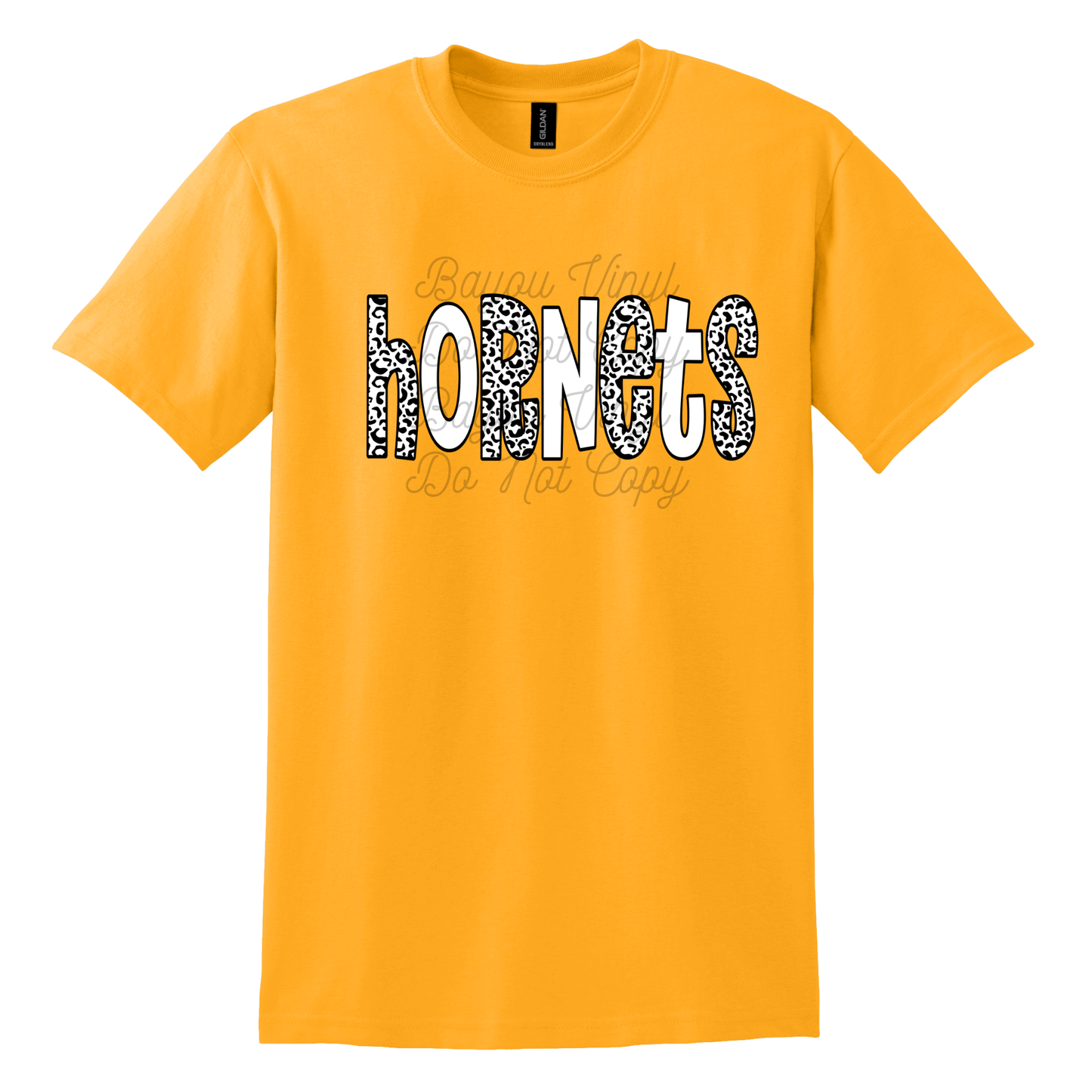 Hornets Leopard Doodle Tee