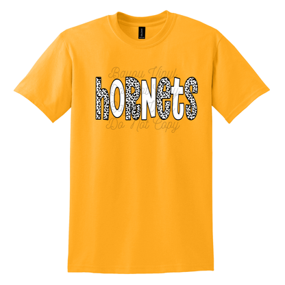 Hornets Leopard Doodle Tee