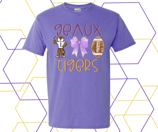Geaux Tigers Football Graphic Tee