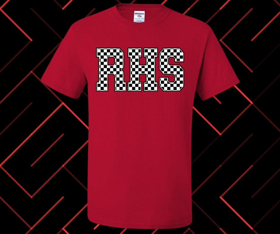 RHS (Reeves) Checker Graphic Tee