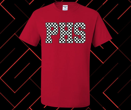 PHS (Pickering) Checker Graphic Tee