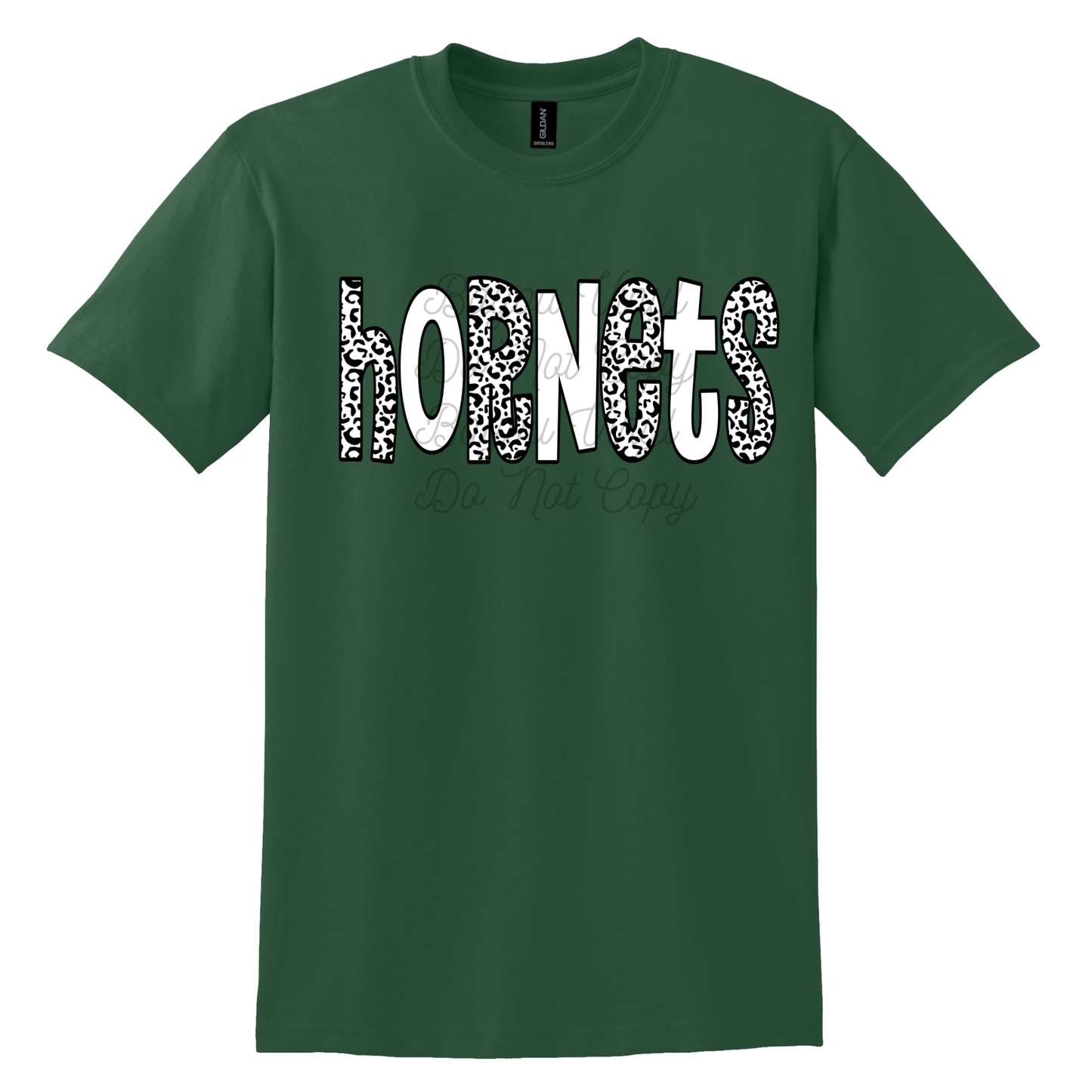 Hornets Leopard Doodle Tee