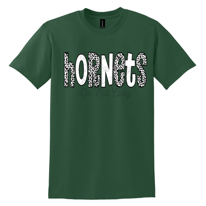 Hornets Leopard Doodle Tee