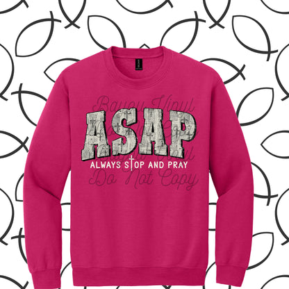 ASAP Always Stop and Pray Tee