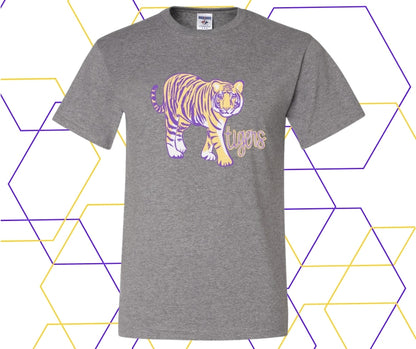 Pastel Tiger Graphic Tee