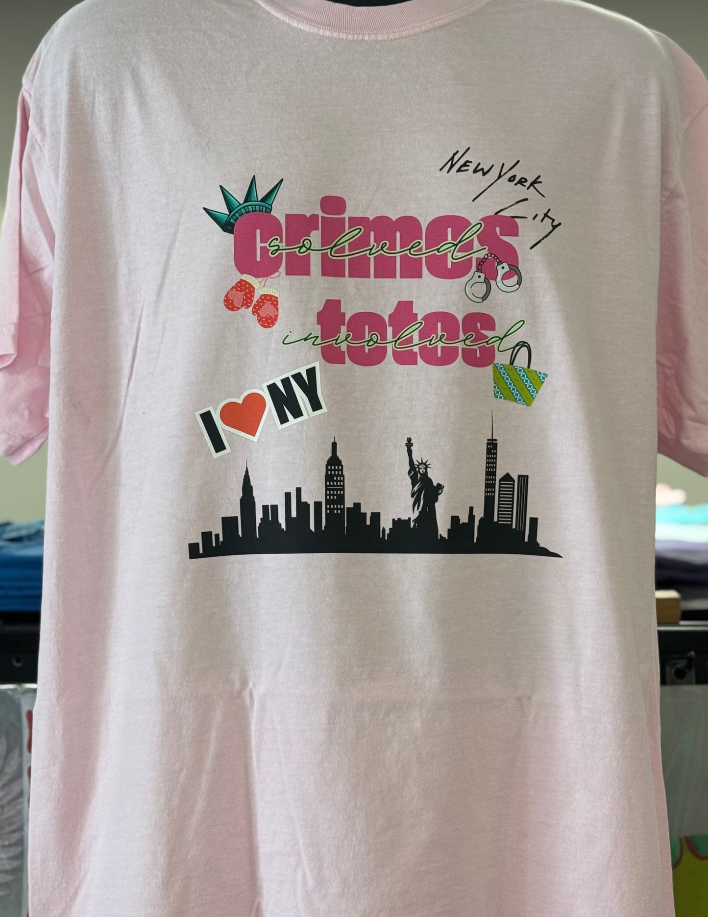 New York City Crimes and Totes Tee