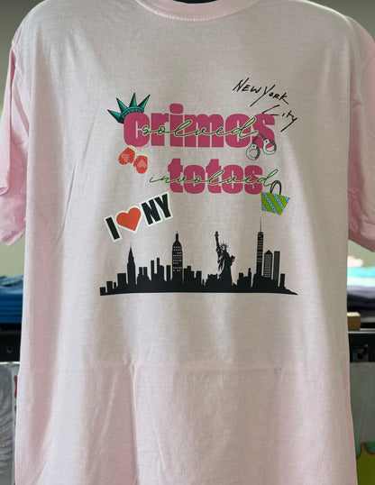 New York City Crimes and Totes Tee