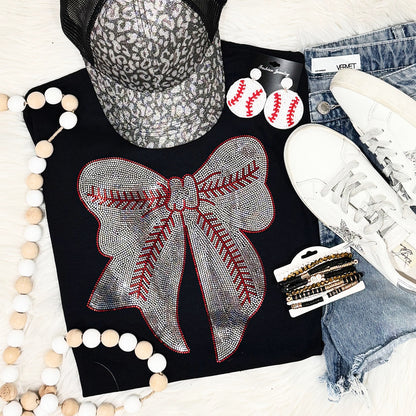 Sparkly Baseball Tee