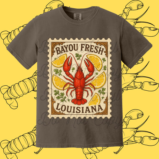 Bayou Fresh Louisiana Crawfish Tee