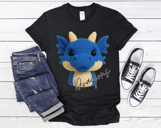 Faux Yarn Dragon Top