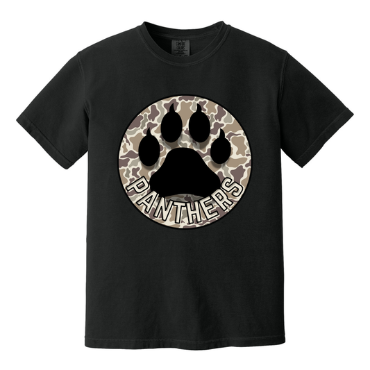 Camo Paw Circle