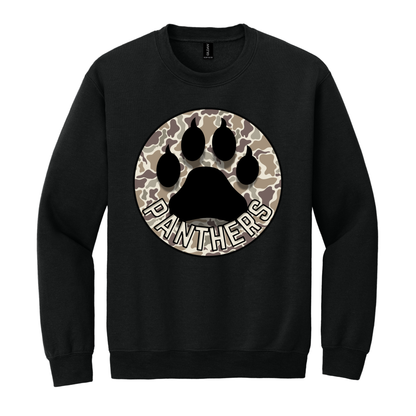 Camo Paw Circle