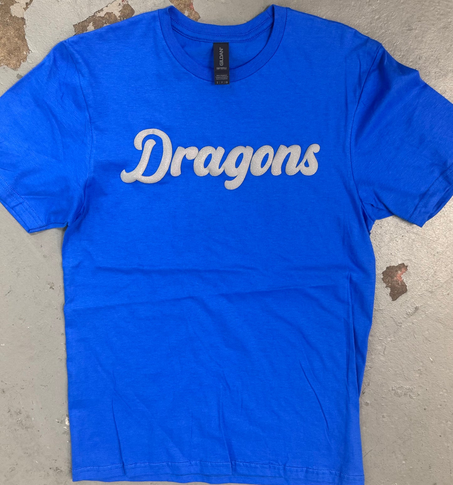 Dragons Glitter Puff Tee