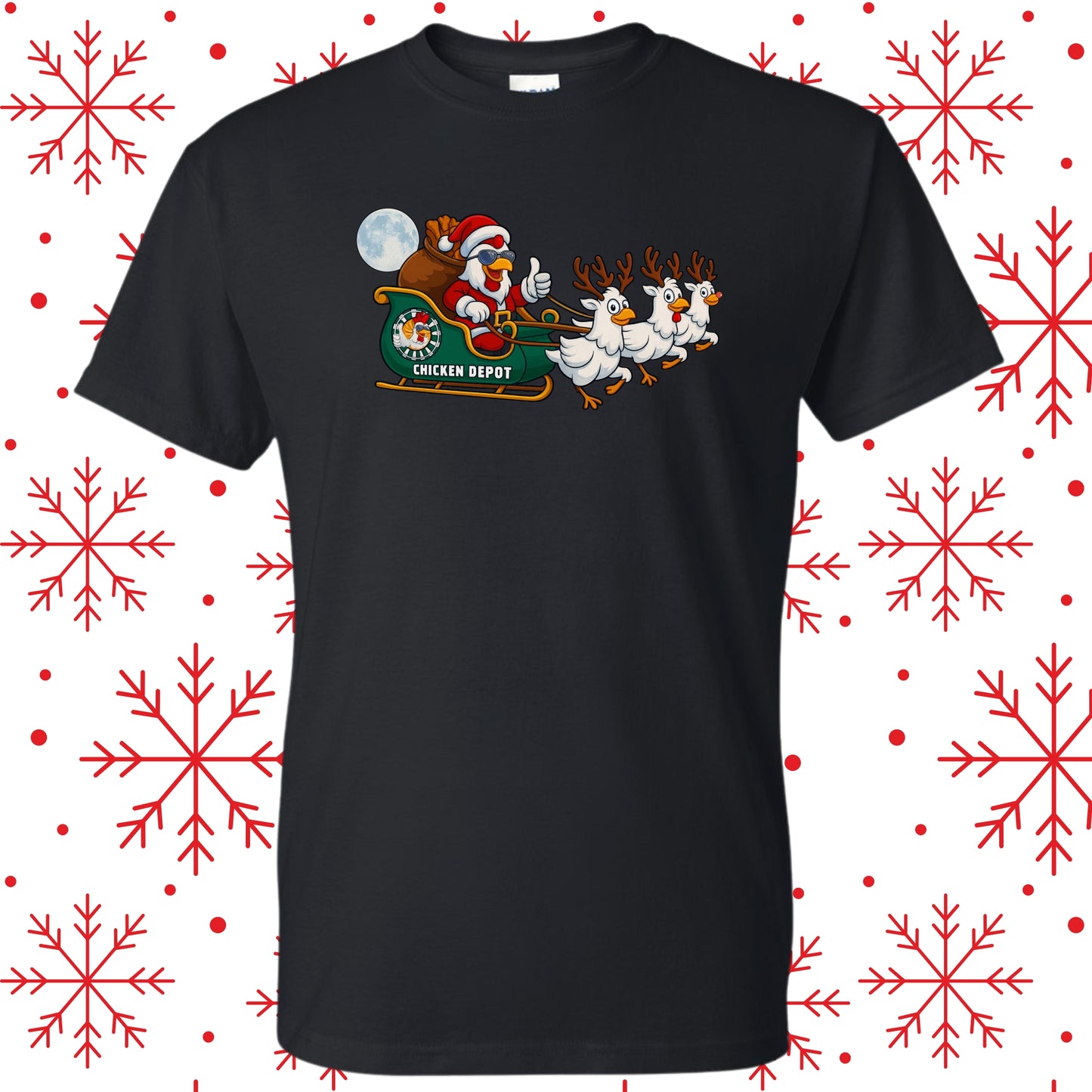 Chicken Depot Christmas Tee