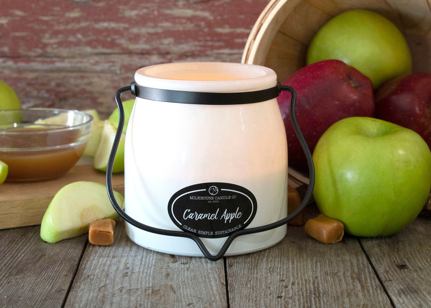 Milkhouse 16oz Butter Jars