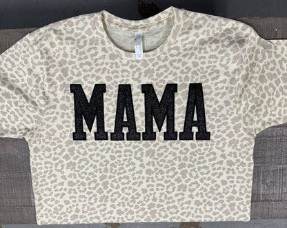 Glitzy Leopard Mama