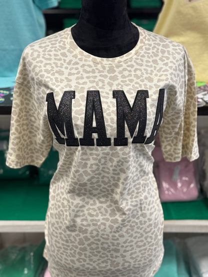 Glitzy Leopard Mama
