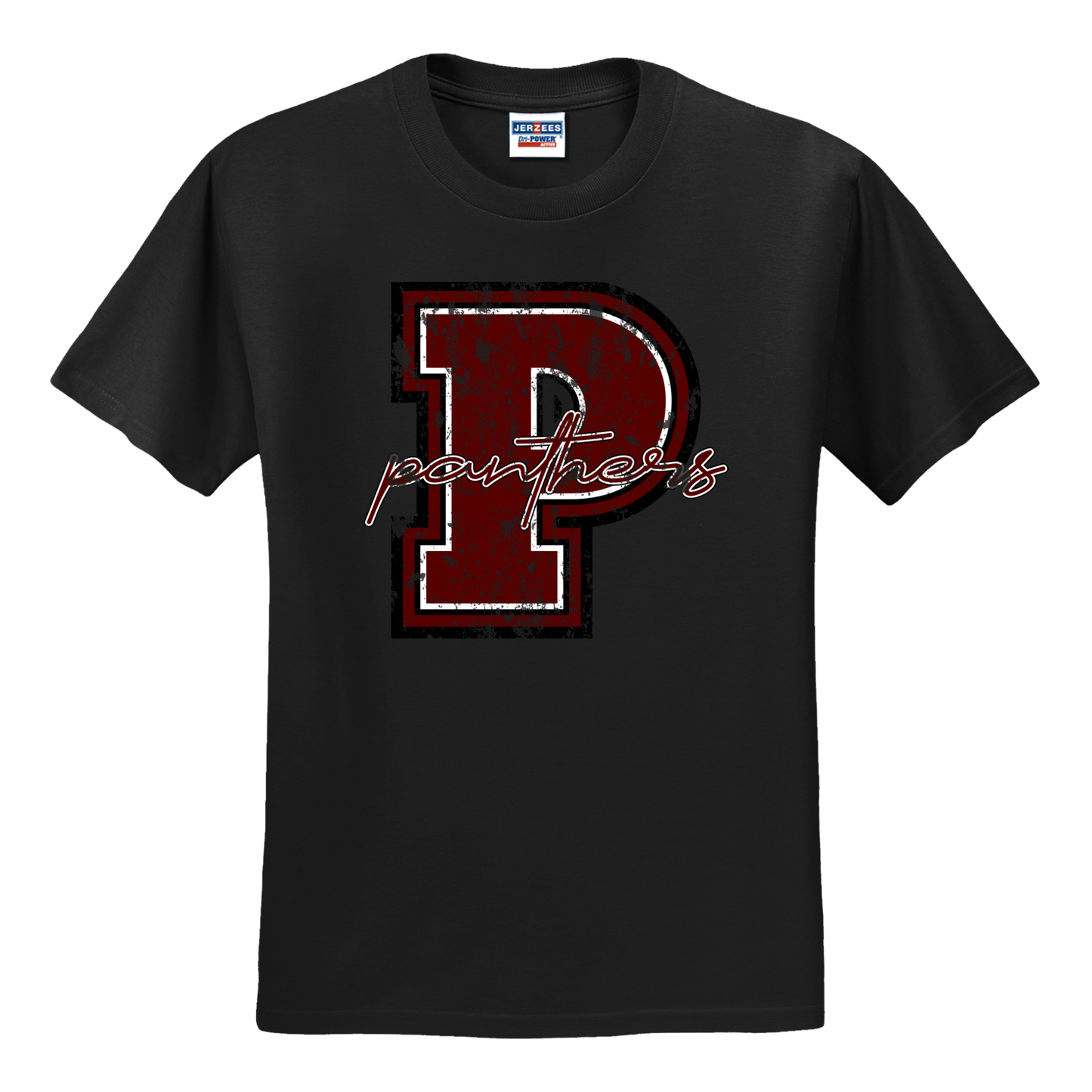 Distressed Panthers P Spirit Tee
