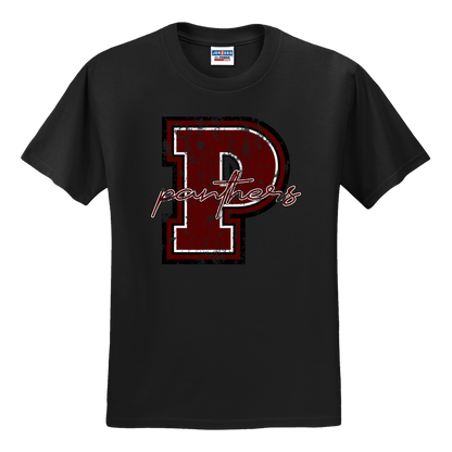 Distressed Panthers P Spirit Tee