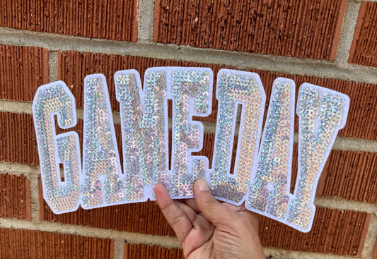 Sparkly Game Day Patch
