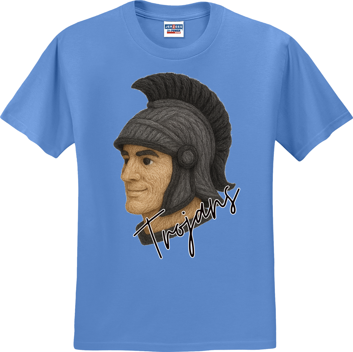 Faux Yarn Trojans Top