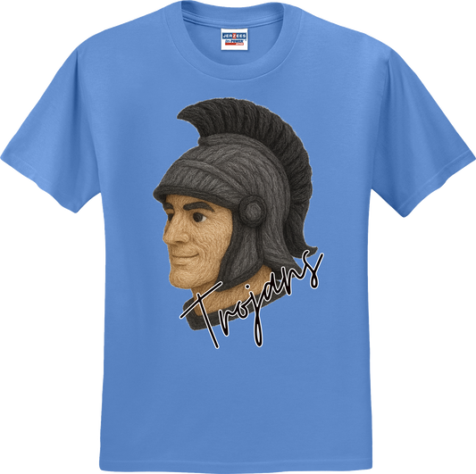 Faux Yarn Trojans Top